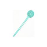 Çift Taraflı Silikon Duş Vücut Fırçası Uzun Saplı Banyo Yıkama Fırçası Sırt Masaj Peeling Fırçası Derin Temizlik ve Rahatlatıcı Masaj Için Esnek Yumuşak Vücut Temizleme Aparatı - 0-Kahverengi - Option-1