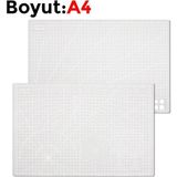 Çift Taraflı Yanmaz Kendini Onaran Kesim Matı - Boyut:-A4 (210X297) Renk: Gri