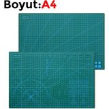 Çift Taraflı Yanmaz Kendini Onaran Kesim Matı - Boyut:-A4 (210X297) Renk: Yeşil