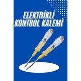 Çift Uçlu Kontrol Kalemi Elektrik Test Kalemi Şeffaf Tdms-07 - Renkli - 1