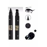 Çift Uçlu Yıldız Desenli Eyeliner HaLVeY