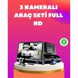 Çift Ve Üçlü Lens Seçeneği İle Tüm Açılardan Kayıt Yapan Araç Kamerası Mir98037543