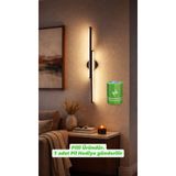 Çift Yönlü Pilli Aplik 60CM Modern TV Panel Işığı Resim Aplik Otel Cafe Restaurant Apliği
