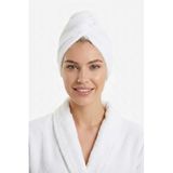 Çift Yüz Kadife Saç Bonesi Düğmeli Pratik Saç Kurulama Bakım Spa Ve Yüz Yıkama Bonesi
