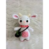Çiftçi Kuzu Amigurumi Organik Oyuncak