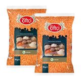 Çiftçi Yaprak Kırmızı Mercimek Çiftçi Yaprak Kırmızı Mercimek 2 x 1 kg