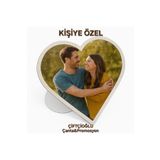çiftçioğlu Kişiye Özel Fotoğraf Baskılı 80-42 Parça Puzzle-Yapboz Sevgiliye Hediye 1 Adet Kalp veya Dikdörtgen