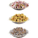 Çifte Kavrulmuş Antep Fıstıklı Karışık Lokum 250 Gr (Hindistan Cevizli - Narlı - Kadayıflı)