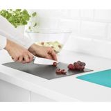 Çiftli Esnek Kesme Tahtası 28X36CM, Pratik ve Kullanışlı Set - Açık Beyaz - Gri - Seçenek 1