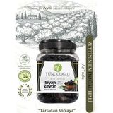 Çiftliği Premium Siyah Zeytin Xl-L 201-260 Kalibre - Doğal Salamura Katkısız Sele Zeytini 900 gr