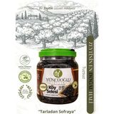 Çiftliği Tuzsuz Köy Selesi - Doğal Fermente Katkısız Siyah Zeytin Xs-2xs 900 Gram