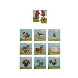 Çiftlik Hayvanları 4 parçalı yap-boz puzzle