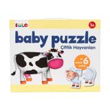 Çiftlik Hayvanları - Baby Puzzle - Eolo Eğitici Oyuncak Komisyon