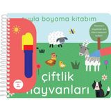 Çiftlik Hayvanları - Suyla Boyama Kitabım