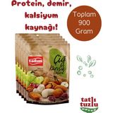 Çiğ Karışık Kuruyemiş Naturel 180 gr * 5 Kilitli Paket (900 Gr)