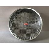 Çiğ Köfte Tepsisi - 3 Numara - Çelik Leğen Motifli - 44 CM
