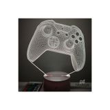 Çığ Tasarım 3D LED Işık Oyun Kolu LED Masa Lambası Oyun Alanı Işıklı Dekor Gamer Odası LED Işıklı Masa Lamba