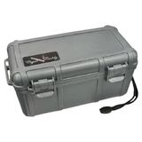 Cigar Caddy 15 Koyu Gri Travel Humidor Puro Kutusu