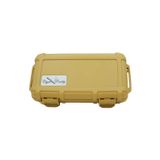 Cigar Caddy 5 Tan Travel Humidor Puro Kutusu