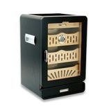 Cigarloong Camlı 4 Çekm.Puro Kutusu Humidor Siyah 150's