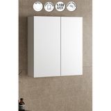 Çiğdem 55 Cm Beyaz Mdf Aynalı Asma Banyo Üst Dolabı Beyaz