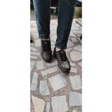 Çiğdem Kundura Ayalp Haki Yeşil Deri Ayakkabı - Haki Yeşil - 42 - ST00206-HAKİ Yeşil-42 - Haki Yeşili