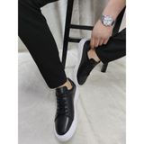 Çiğdem Kundura Çiğdem Deri Erkek Günlük Casual Ayakkabı(Hdyt1210) - Siyah - 44