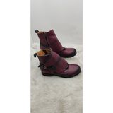 Çiğdem Kundura Çiğdem Gerçek Deri Bordo Kadın Bot (B2B) - Bordo - 38 - ST01188-BORDO-38