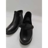 Çiğdem Kundura Çiğdem Siyah Çift Fermuarlı Gerçek Deri Tam Ortopedik Anne Botu - Siyah - 39 - ST00995-SİYAH-39