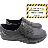 Çiğdem Kundura Traqqua | Erkek Kara Lastik Ayakkabı | Rahat ve Dayanıklı - Traqqua - Siyah - 43