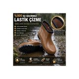 ÇİĞDEM KUNDURA Ulaş Kahve Rençber Bahçe Kısa Lastik Çizme