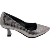 Çiğdem Kundura Velora Kadın Stiletto - Velora - Platin - 40