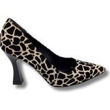 Çiğdem Kundura Zivanta Leopar Desenli Kadın Stiletto - Zivanta - Leopar - 37