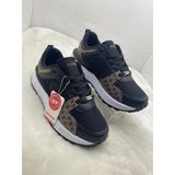 Çiğdem Siyah-Kahve Yüksek Taban Unisex Sneaker Spor Ayakkabı