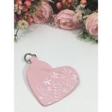 CIGDEMCALISKAN Tinylovelyheart Kalp Bozuk Para Cüzdanı - Pembe - Pudra