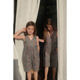 Cigit Desenli Viskon Tulum 2-8 Yaş Yeşil