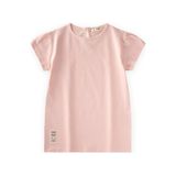 Cigit Etiketli Tunik 4-12 Yaş Pudra Pembe
