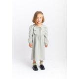 Cigit Papatya Tencel Elbise 2-7 Yaş Mint Yeşili - 4 - 5 Yaş