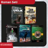 Çığlığın Ardı Çığlık - Sarı Sonbahar - Neşter İzleri - Gece Yarısı Güneşi - Şah Hanım ve Büyücü 5 Kitap