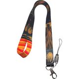 Çığlık Tablo Boyun ipi Telefon Askısı Lanyard