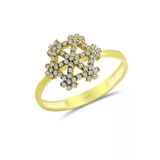 CiGold 17K1YZK0185015141 14 Ayar Taşlı Yüzük