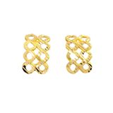 CiGold K2KÜP0359025701 22 Ayar Altın Taşsız Fantezi Küpe