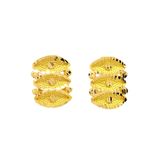 CiGold K2KÜP0467025702 22 Ayar Altın Taşsız Fantezi Küpe