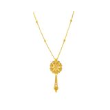 Cigold Taşsız Kolye 22 Ayar Altın 7.25 Gr Oa-K14601027375