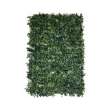 Cihan Çiçekçilik 10'lu Yapay Çiçek Duvar Kaplama Panel Şimşir Tabaka 40x60 Cm Yeşil