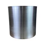 Cihan Çiçekçilik Metalik Galvaniz Saksı 35x35 Paslanmaz