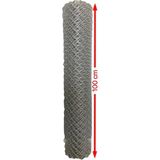 Cihan Çit Galvanizli Örgü Tel Bahçe Çiti - 2,00 mm Kalınlık 65x65 Göz Aralığı H:100 cm L:10 Metre - H:100CM