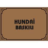 Cihan Oto Paspas Kağıdı 50x35 Yatay Hyundaı Baskılı 135 Gram 50