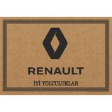 Cihan Oto Paspas Kağıdı Yatay Ranault Baskılı 100 Adet 135 Gram - Kahverengi