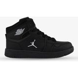 Cihan Shoes Garantili Çocuk Uzun Sneaker Spor Ayakkabı Ortopedik 26-27-28-29-30-31-32-33-34-35 Numara - Siyah